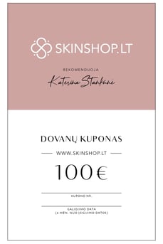 Dovanų kuponas 100 eur