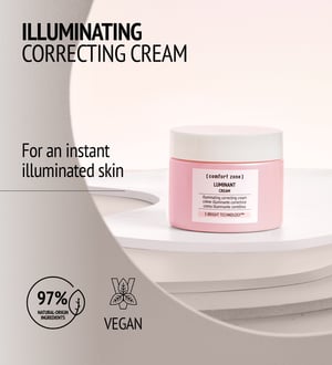 COMFORT ZONE LUMINANT Spindėjimo suteikiantis koreguojantis kremas 60ml