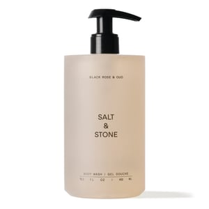 SALT&STONE Black Rose & Oud kūno prausiklis 450ml