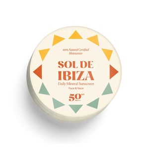 Sol de Ibiza mineralinis apsauginis veido kremas SPF50 35g
