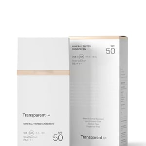 Transparent Lab Mineral Sunscreen mineralinė apsauga veidui SPF50 - Light