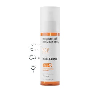 Mesoestetic Mesoprotech Antiaging apsauginė dulksna kūnui SPF30 200ml