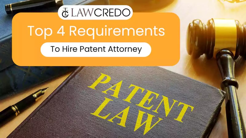 The application process can be complex, so it is advisable to hire a patent attorney.