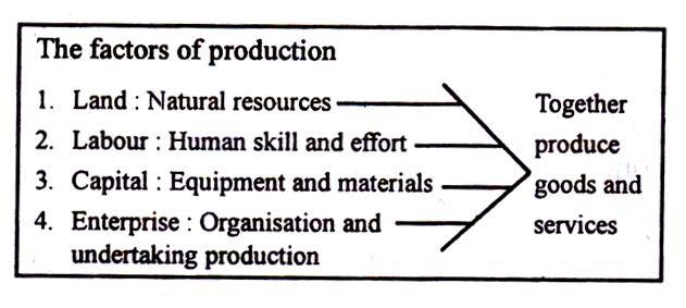 The Various Definitions of Production