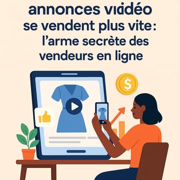 Pourquoi les annonces vidéo se vendent plus vite : l’arme secrète des vendeurs en ligne