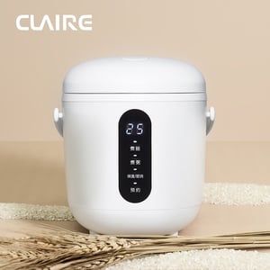 CLAIRE Mini Cooker 3人份電子鍋-北歐白/蜜桃粉