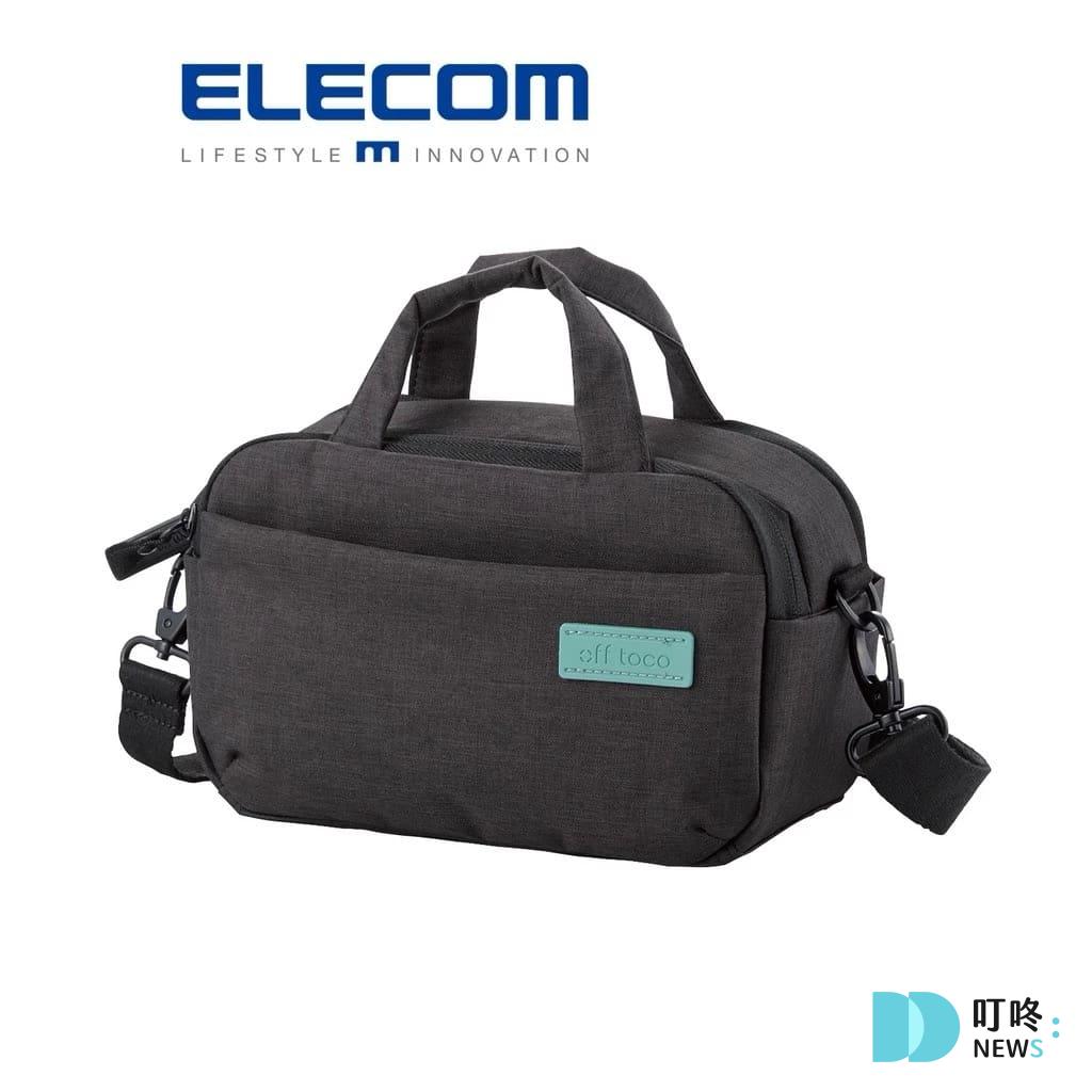 相機包推薦：輕巧靈活的休閒款｜ELECOM OT相機收納側背包