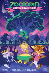Zootopia Better Zoogether - Opening Date Poster