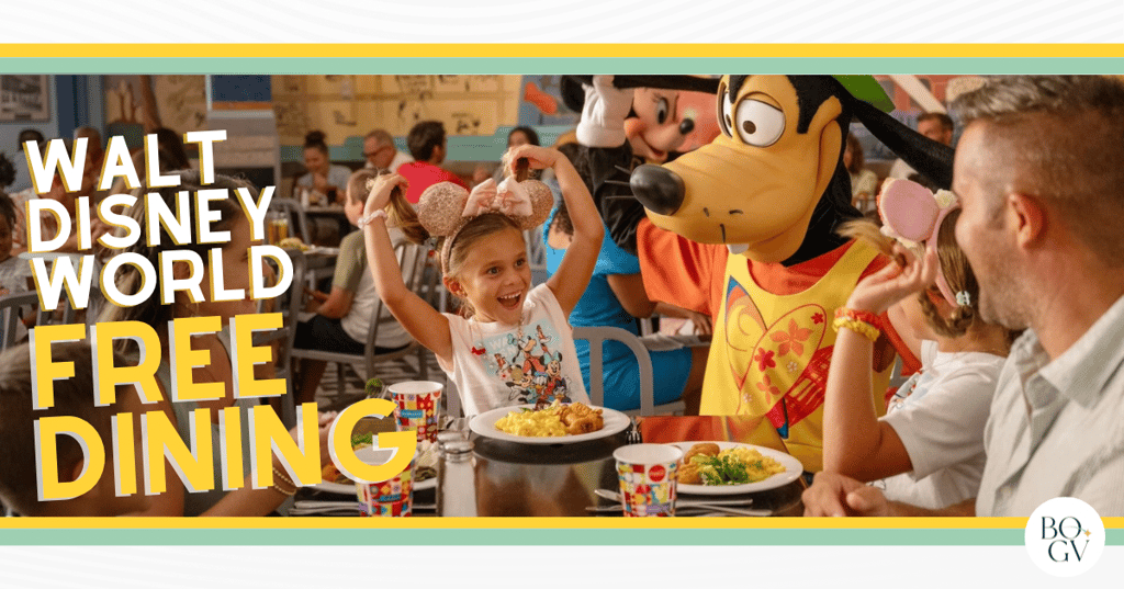 Walt Disney World Serves Up Free Dining Promotion