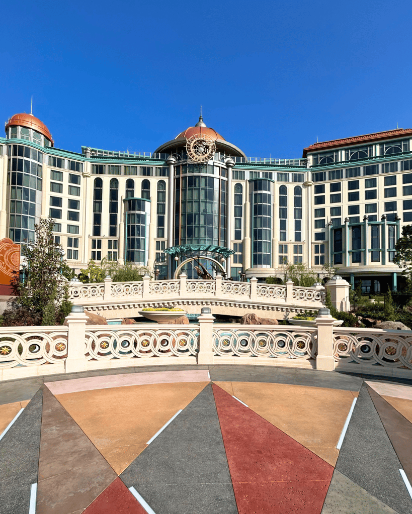 First Look at Universal’s Helios Grand Hotel +  Views of Epic Universe!
