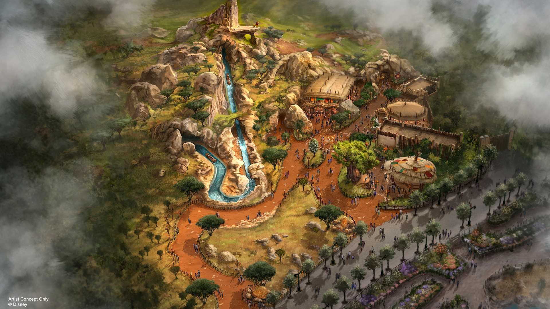 Disneyland Paris Lion King Land