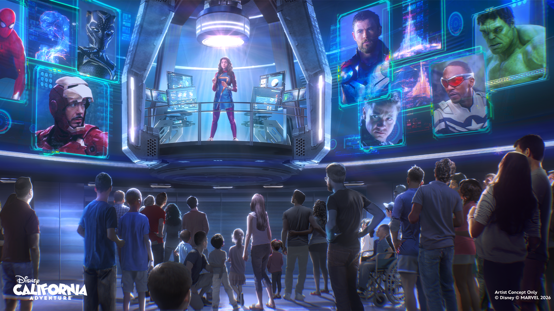 Disneyland Avengers Campus Defense Ride