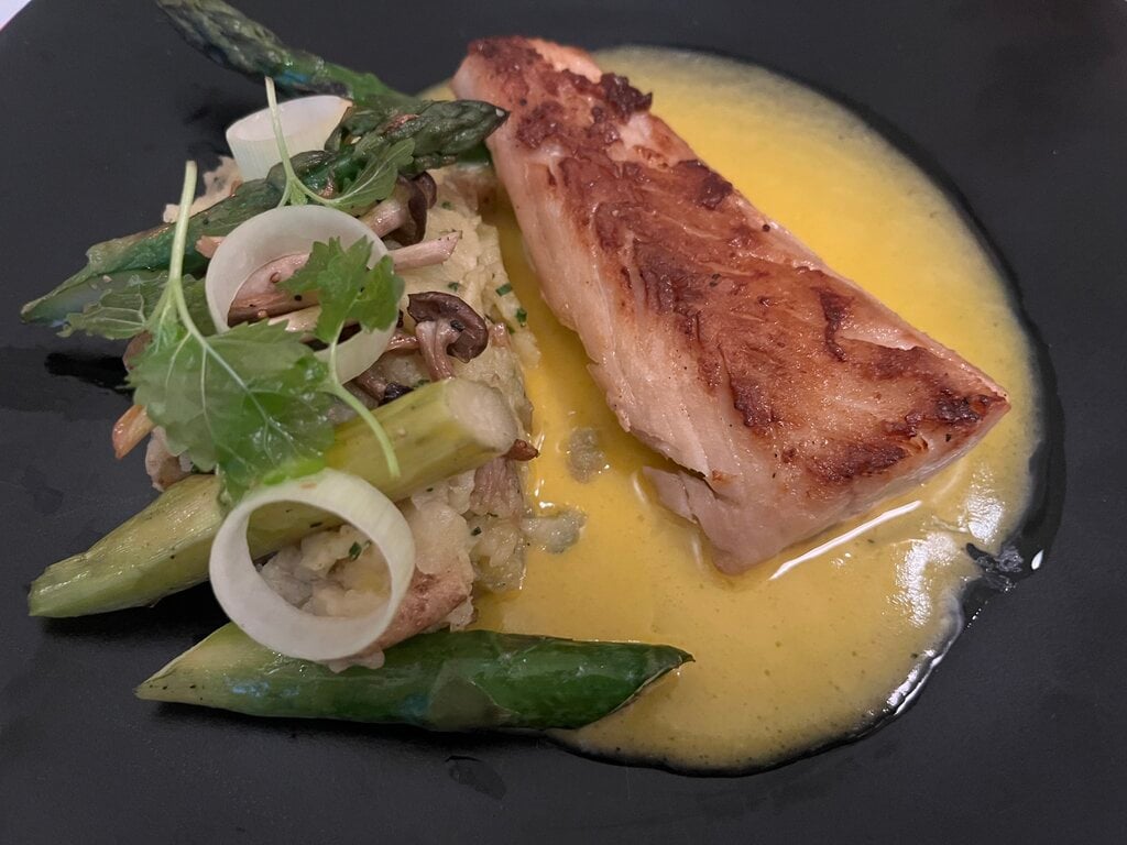 Butter Poached Cobia at Citricos