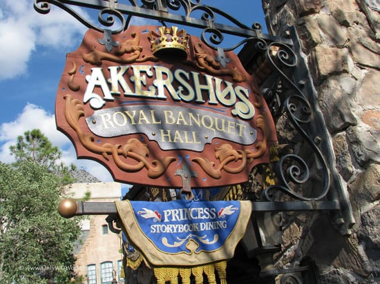 Akershus Royal Banquet Hall in Epcot's Norway Pavilion