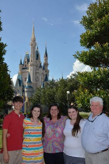 Afterwards, the whole family joined in the celebration.
