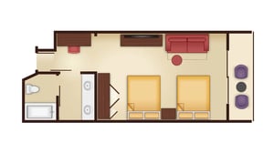 Resort Studio Floor Plan