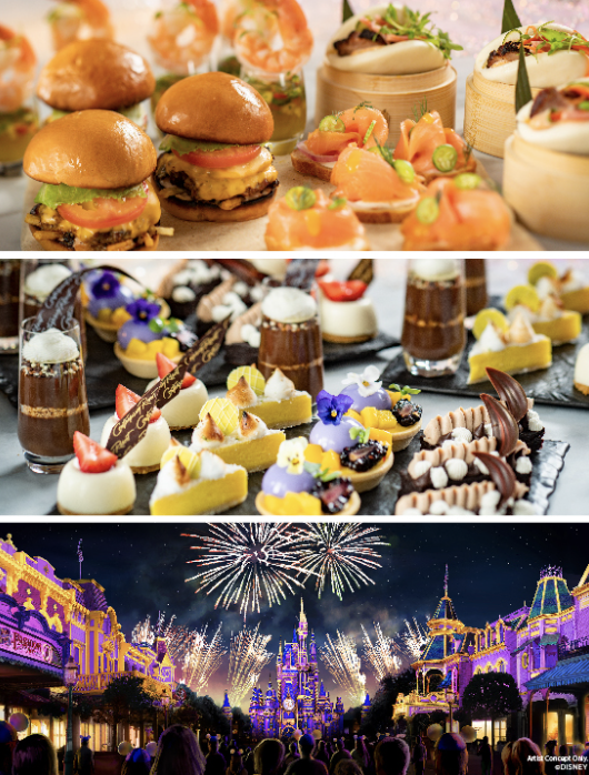 Disney Fireworks Dessert Party