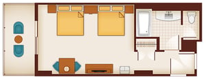 Aulani Hotel Room Floor Plan