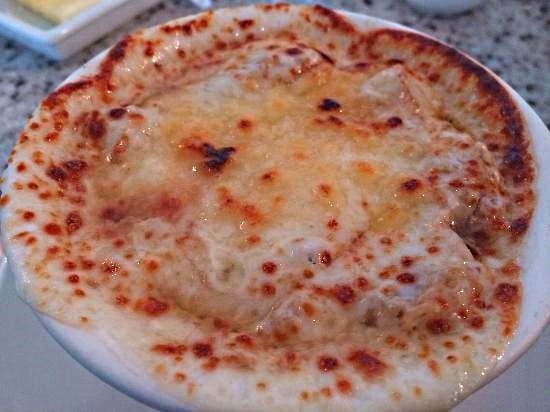 Caramelized Onion Soup Gratinée