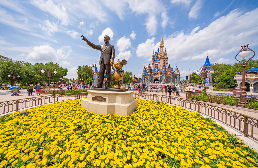 Spring at Disney World's Magic Kingdom
