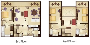 Kidani Village 3-Bedroom Grand Villa Floor Plan