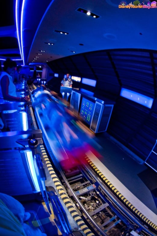 Space Mountain at Magic Kingdom in WDW Orlando, Florida