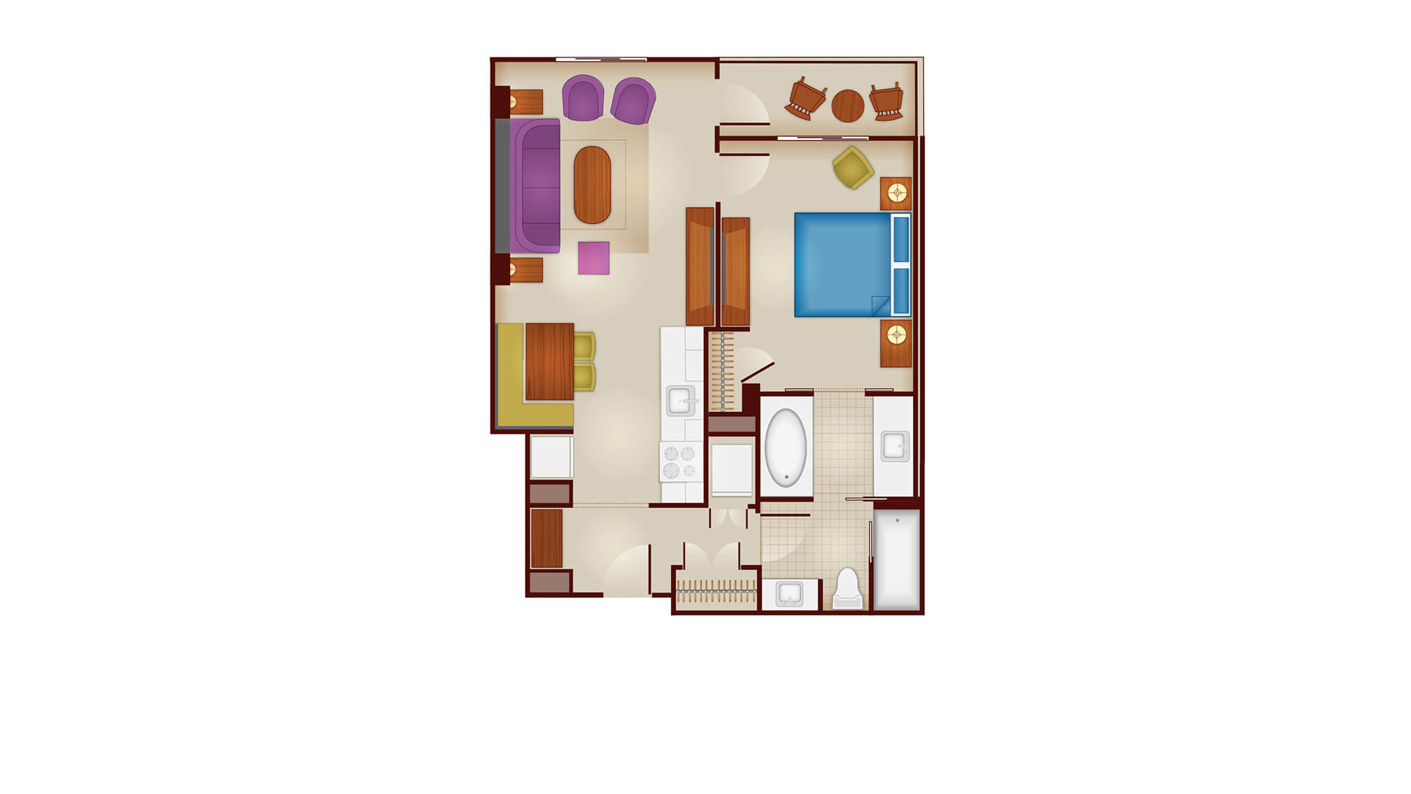 1-Bedroom