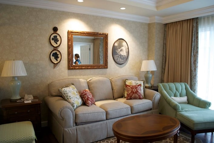 Grand Floridian Villa Living Room