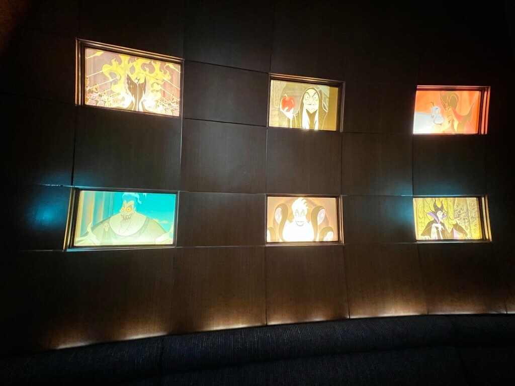 Villains Artwork Top of the World Lounge