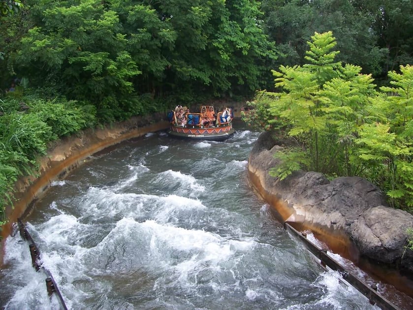 Kali River Rapids at Disney World