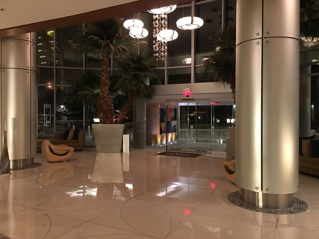 Bay Lake Tower lobby
