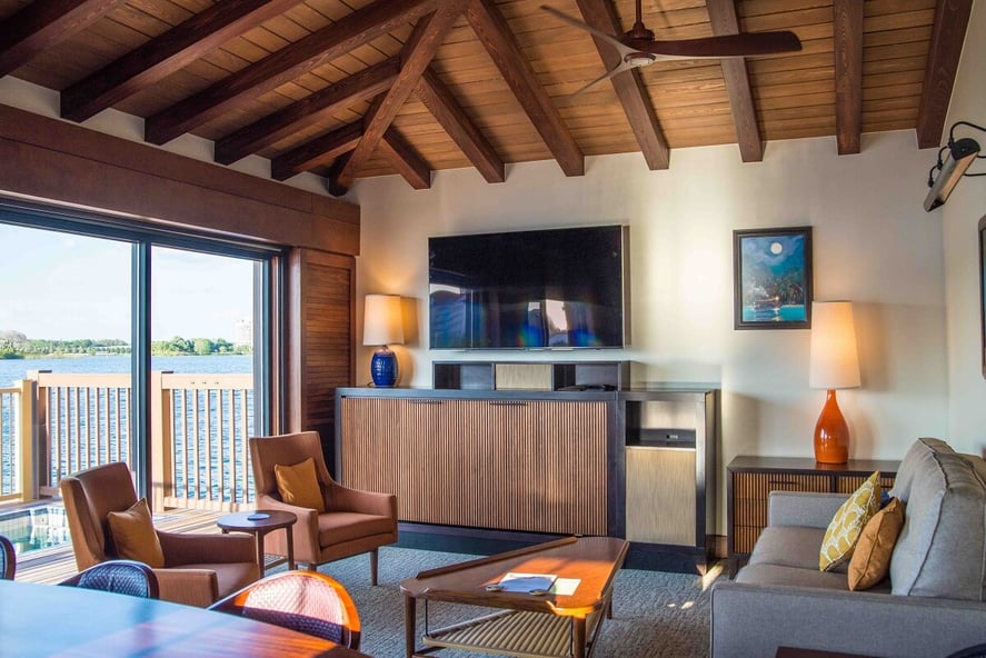 DVC bungalow at DIsney's Polynesian Resort