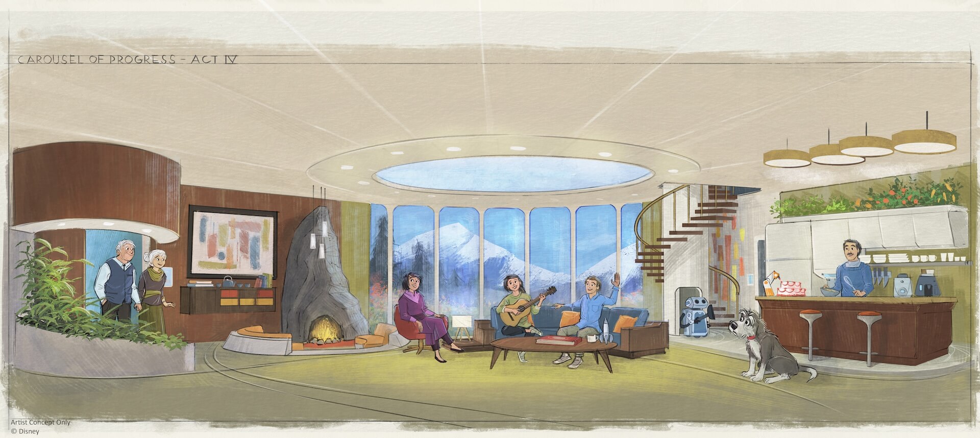 Disney World Carousel of Progress Update