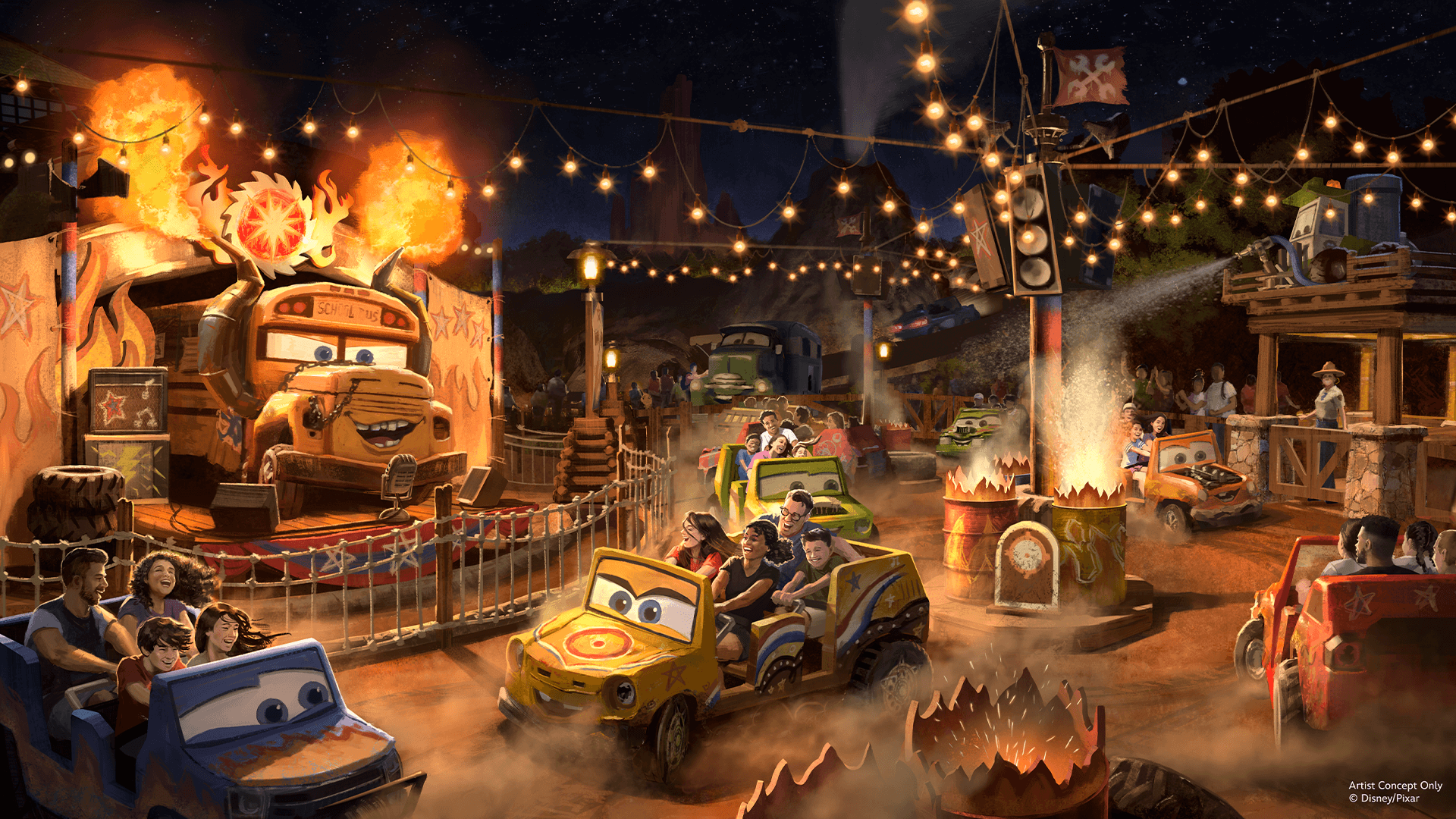 Disney World Miss Fritters Cars