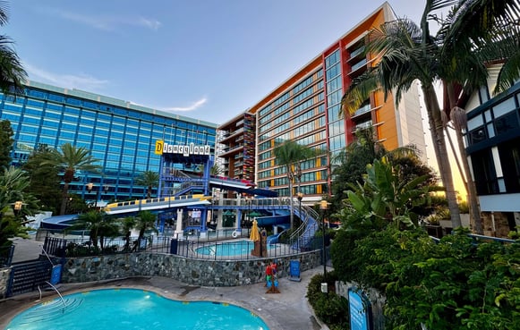 Disneyland Hotel Exterior