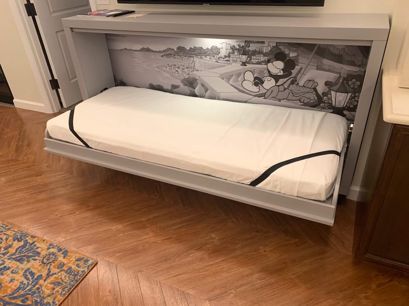 Murphy bed at the Riviera Resort