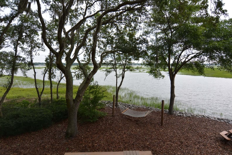 Hilton Head Hammock near the water