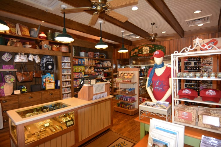 Hilton Head store interior 