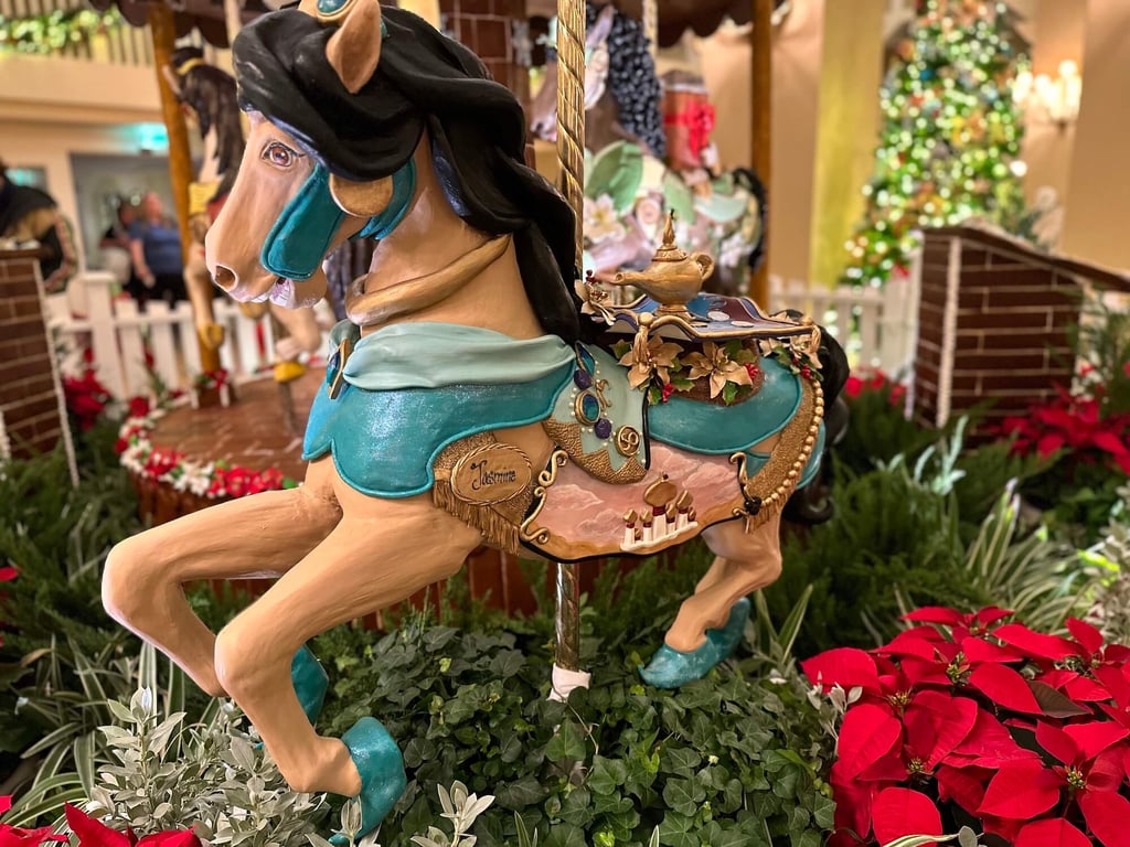 Gingerbread Carousel at Disney's Beach Club Resort