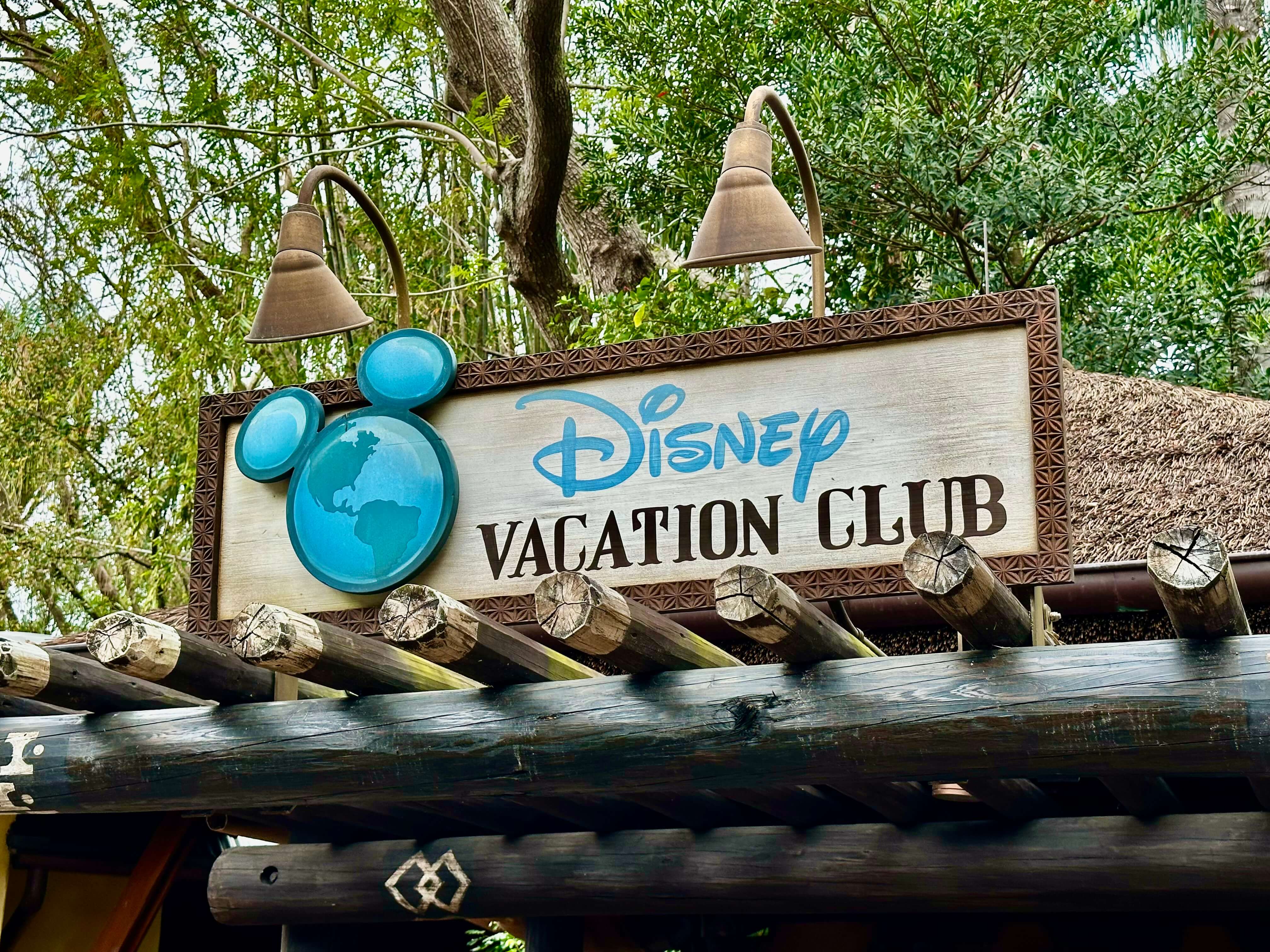 Disney Vacation Club Sign