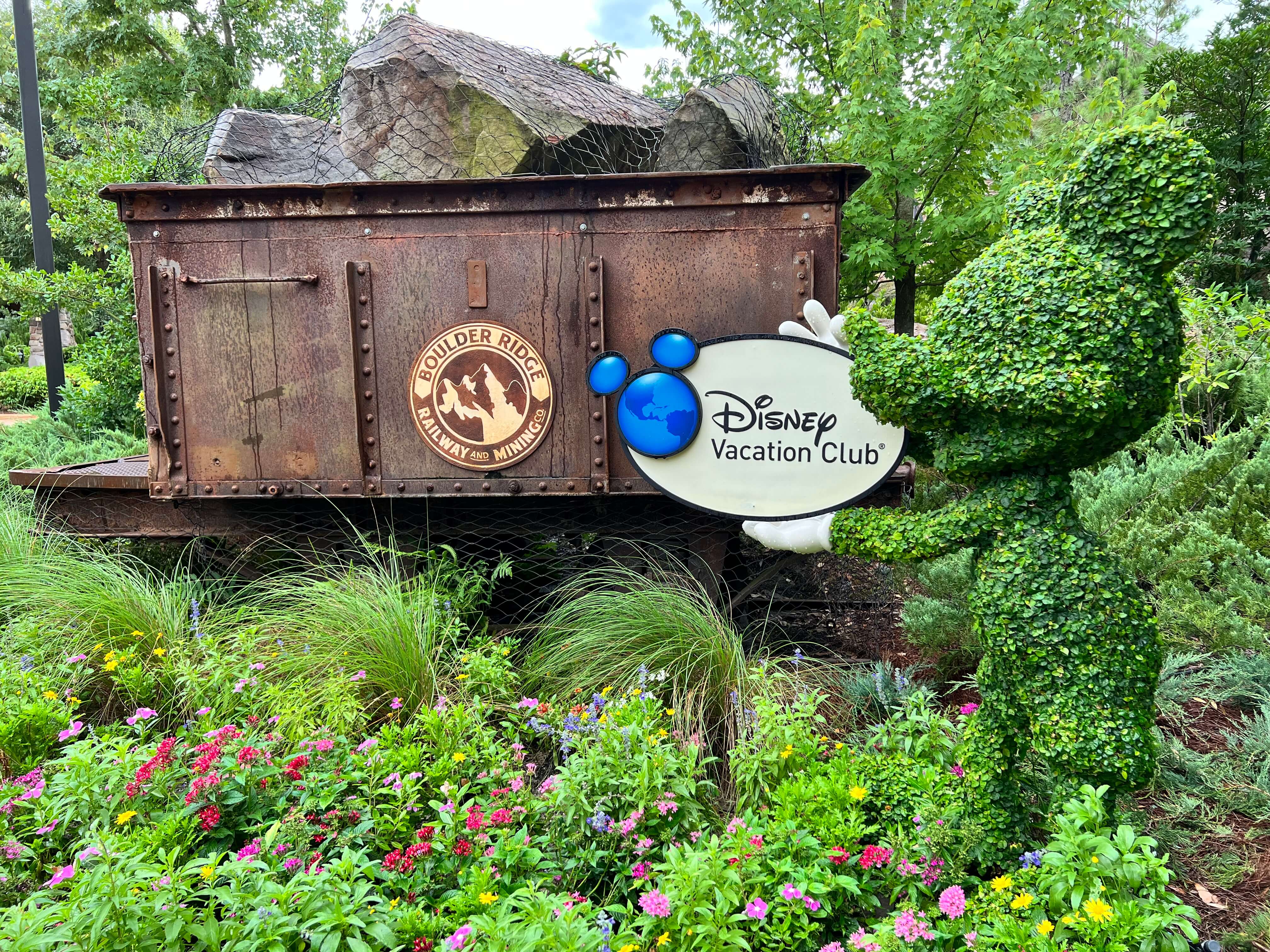 Boulder Ridge DVC Sign