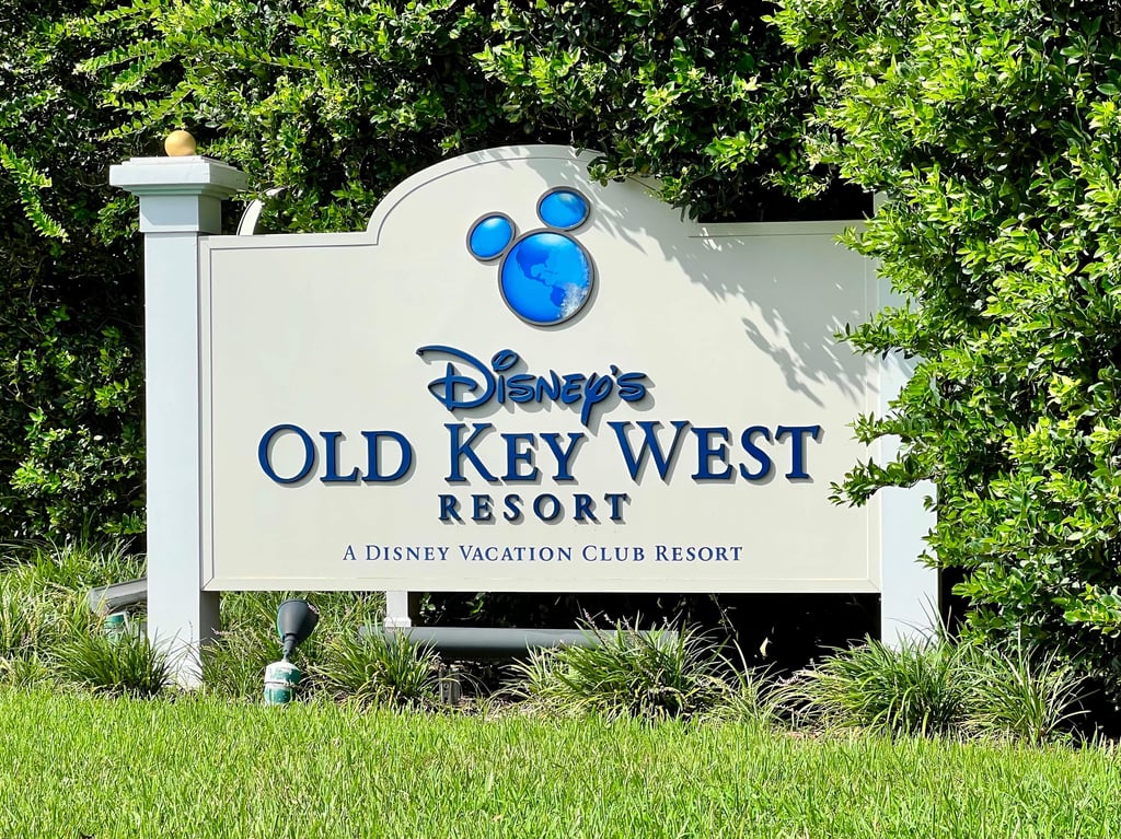 Old Key West Main Entrance Sign