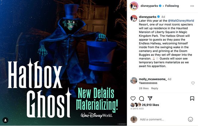 Hatbox Ghost Disney Parks
