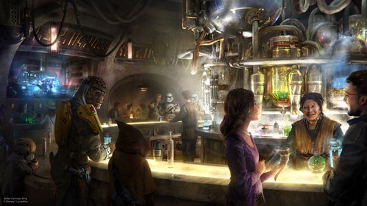 Galaxy's Edge Cantina