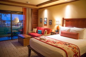 The inside of a Polynesian studio