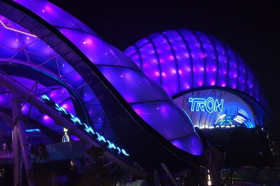 Disney's Tron Lightcycle Power Run