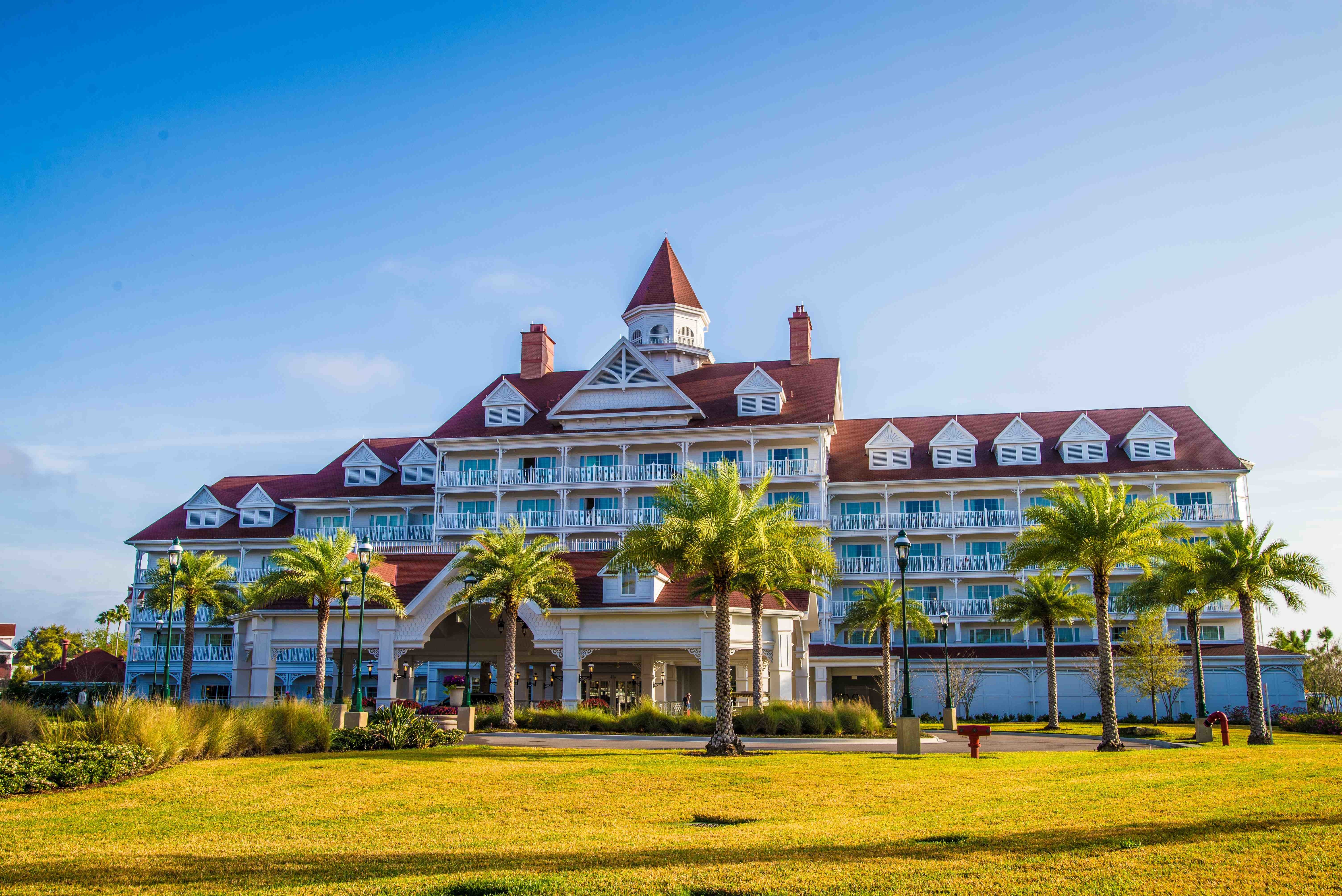 The red-roof is the characteristic mark of The Villas at Disney's Grand Floridian Resort & Spa