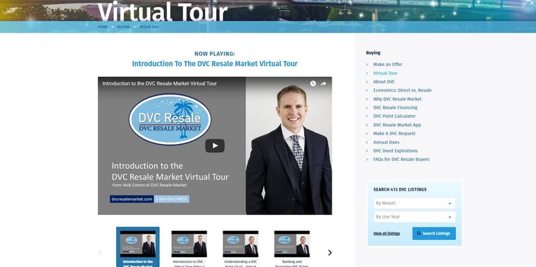 DVC Resale Market Virtual Tour