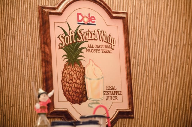 Dole Whip Sign at Disney World