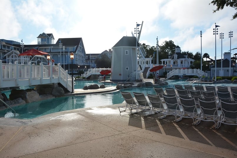 Beach Club Resort Pool Area
